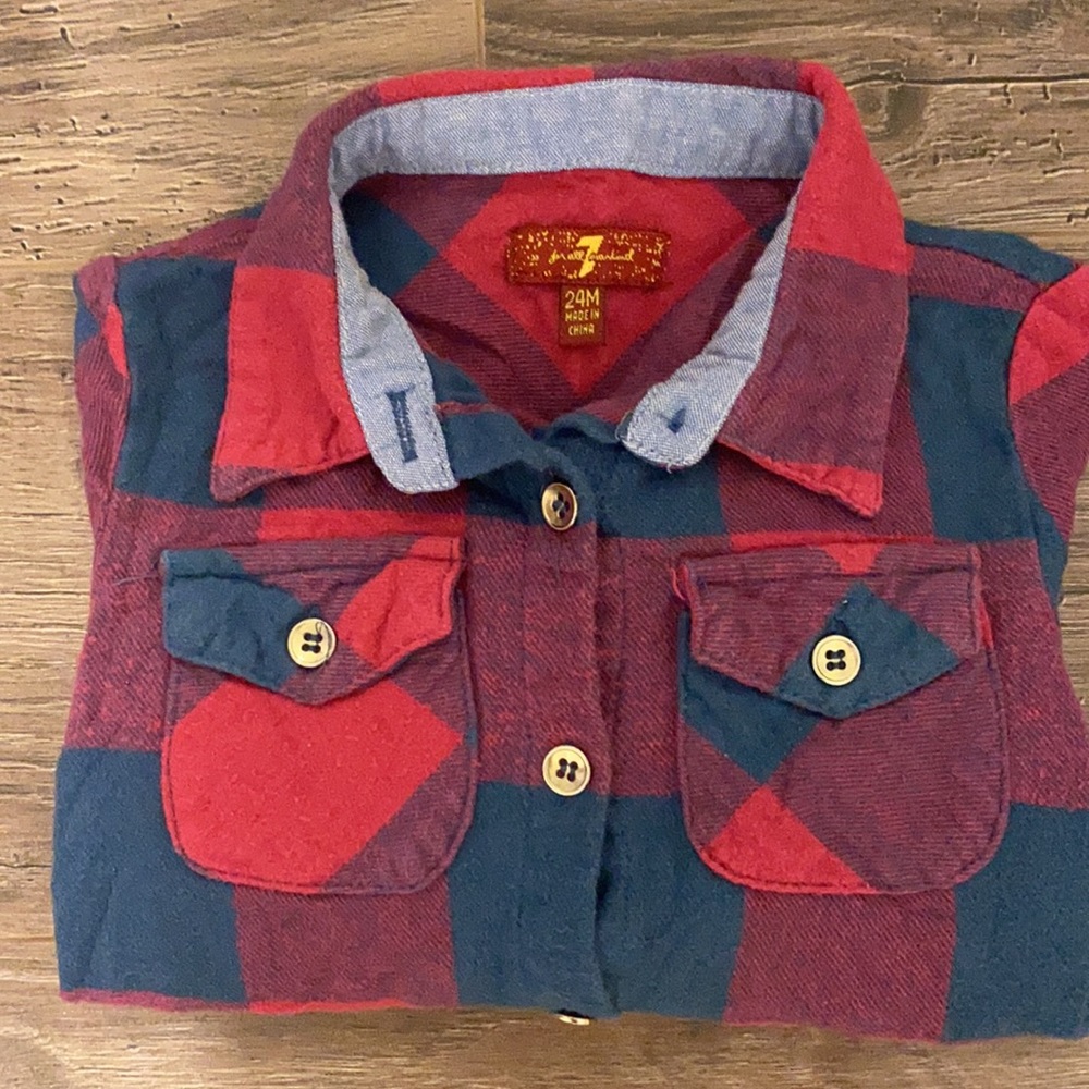 Toddler flannel - good condition